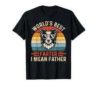 World's Best Farter I Mean Father's Day Funny Dad Saying T-Shirt