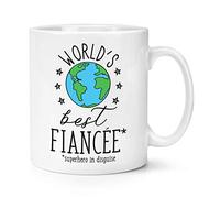 World's Best Fiancee Hers 10oz Mug Cup