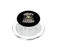 World's Best Frog Catcher Amphibian Toad Lover PopSockets PopGrip for MagSafe