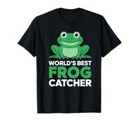 Worlds Best Frog Catcher Cute Frog Lover T-Shirt