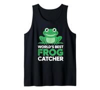 Worlds Best Frog Catcher Cute Frog Lover Tank Top