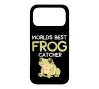 World's Best Frog Catcher Funny Frog Hunter Boys Kids Case for iPhone 17 Pro Max