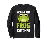 Worlds Best Frog Catcher Gigging Frog Catching Net Long Sleeve T-Shirt