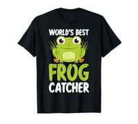 Worlds Best Frog Catcher Gigging Frog Catching Net T-Shirt