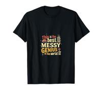 World's Best Genius Messy Tee T-Shirt