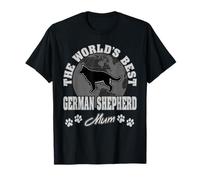 World's Best German Shepherd Mum T-Shirt