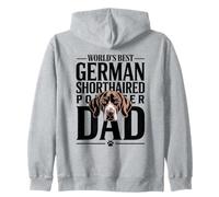 World's Best German Shorthaired Zip Hoodie