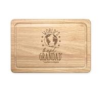 World's Best Grandad Rectangular Wooden Chopping Board