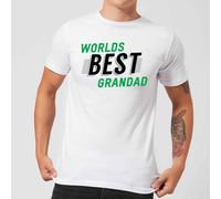 Worlds Best Grandad T-Shirt - White - 5XL