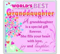 World's Best Granddaughter... Sentimental Magnet