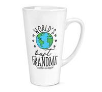 World's Best Grandma 17oz Large Latte Mug Cup