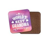 World's Best Grandma Coaster - Pretty Pink Gran Mother's Day #19168