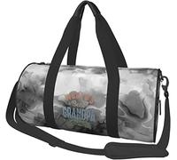 World's Best Grandpa Travel Luggage Duffel Bag Sports Rolling Foldable Duffel Bag, Marbling