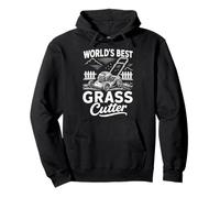 Worlds Best Grass Cutter Lawn Mower Pullover Hoodie