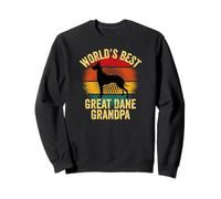 World's Best Great Dane Grandpa Funny Great Dane Granddog Sweatshirt