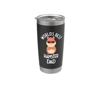 Worlds Best Hamster Dad Dabbing Hamster Rodent Dab Stainless Steel Insulated Tumbler