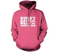 World's Best Hamster Mum Unisex Hoodie - Pink Small