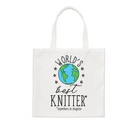 World's Best Knitter Regular Tote Bag