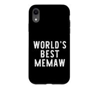 World's Best Memaw Funny Family Case for iPhone XR