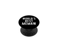 World's Best Memaw Funny Family PopSockets Adhesive PopGrip