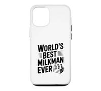 World's Best Milkman Ever for Dairy Lovers Case for iPhone 12/12 Pro