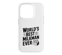 World's Best Milkman Ever for Dairy Lovers Case for iPhone 14 Pro