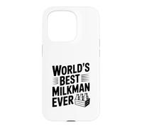 World's Best Milkman Ever for Dairy Lovers Case for iPhone 15 Pro