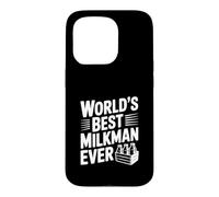 World's Best Milkman Ever for Dairy Lovers Case for iPhone 15 Pro