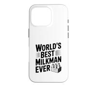 World's Best Milkman Ever for Dairy Lovers Case for iPhone 16 Pro