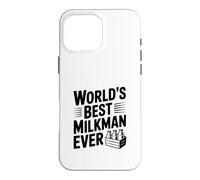 World's Best Milkman Ever for Dairy Lovers Case for iPhone 16 Pro Max