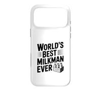 World's Best Milkman Ever for Dairy Lovers Case for iPhone 17 Pro Max