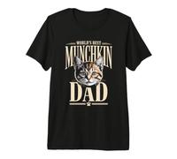 World's Best Munchkin Dad Owner Lover Premium T-Shirt