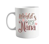 World's Best Nana Mug - 11oz Ceramic Coffee Mug for Nana, Grandma, or Loved One - Unique Gift for Her - Ideal for Morning Tea, Coffee, and Hot Beverages - Perfect for Birthdays and Special Occasions