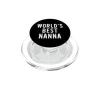 World's Best Nanna Funny Family PopSockets PopGrip for MagSafe