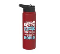 World's Best Orthopedic Surgeon in The World Stainless Steel Insulated Water Bottle