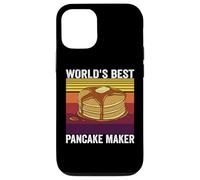 World's Best Pancake Maker Funny Retro Vintage Pancakes Case for iPhone 12/12 Pro