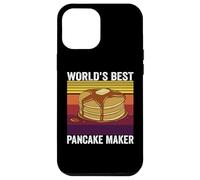 World's Best Pancake Maker Funny Retro Vintage Pancakes Case for iPhone 12 Pro Max