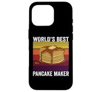 World's Best Pancake Maker Funny Retro Vintage Pancakes Case for iPhone 16 Pro