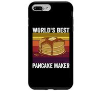World's Best Pancake Maker Funny Retro Vintage Pancakes Case for iPhone 7 Plus/8 Plus