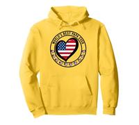 World's Best Papa Ever Proud To Be American Dad Daddy Bruh Pullover Hoodie