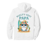 World's Best Papa Surfer Pullover Hoodie