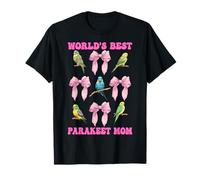 World's Best Parakeet Mom Mama Budgie Parrot Mother's Day T-Shirt