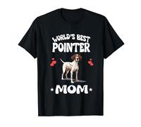 World's Best Pointer Mom Dog Pets T-Shirt