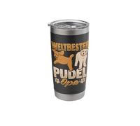 World's Best Poodle Grandpa Design for a Poodle Grandpa Stainless Steel Insulated Tumbler