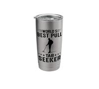 Worlds Best Pull Tab Seeker Stainless Steel Insulated Tumbler