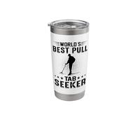 Worlds Best Pull Tab Seeker Stainless Steel Insulated Tumbler