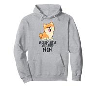 World's Best Shiba Inu Mom Dog Shiba Mom Pullover Hoodie