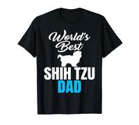 World's Best Shih Tzu Dad Sarcastic Xi Shi dog Owners T-Shirt