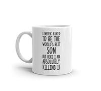 World's Best Son Mug-Funny Son Gift-Son Coffee Mug-Son Quote-Best Son Ever-Greatest Son-Mugs-Joke