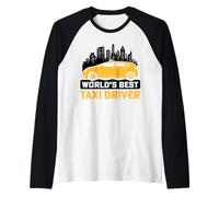 World's Best Taxi Driver Raglan Baseball Tee